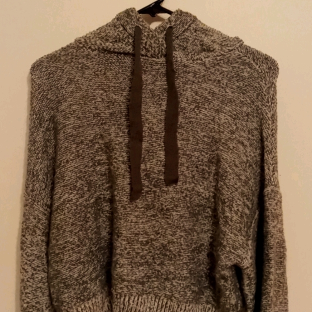 Ladies Ruby Moon Knitted Sweater w/ hoodie.